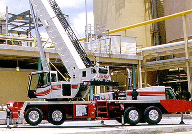 link-belt htc-8670 truck crane