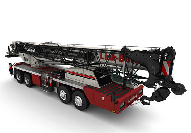 link-belt htc-8675 ii truck crane