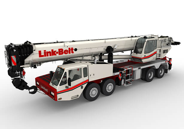 link-belt rtc-80110 ii rough terrain crane